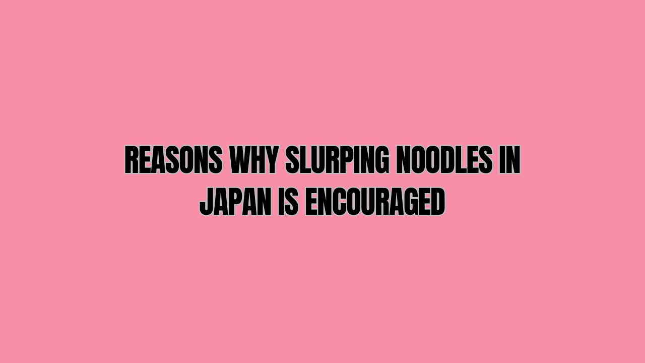 slurping noodles in japan